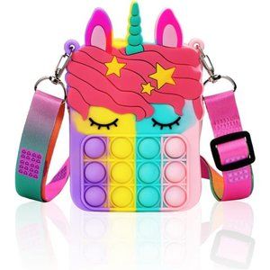 Unicorn Pop Purse for Girl and Women